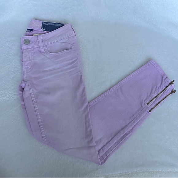 pastel purple jeans